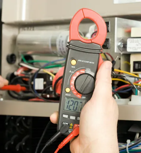 voltage check furnace
